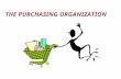 THE PURCHASING ORGANIZATION Purchasing History Decentralized Purchasing System The Dark Ages zIndividual Departments and Users handle own purchasing.