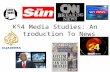 KS4 Media Studies: An Introduction To News. JunaidAleemKolsuma Nawaz Samran Yahya Shahbaz Jordan BAJ Ayaanle Yasin Rhiannon Unzila Cameron Chadwick Samiya.