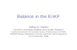 Balance in the EnKF Jeffrey D. Kepert Centre for Australian Weather and Climate Research A partnership between the Australian Bureau of Meteorology and.
