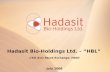 Hadasit Bio-Holdings Ltd. – “HBL” ((Tel Aviv Stock Exchange: HDST July 2008.