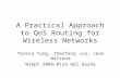 A Practical Approach to QoS Routing for Wireless Networks Teresa Tung, Zhanfeng Jia, Jean Walrand WiOpt 2005—Riva Del Garda.