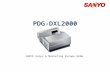 PDG-DXL2000 SANYO Sales & Marketing Europe GmbH. 2 Copyright© SANYO Electric Co., Ltd. All Rights Reserved 2011 Technical Specifications Model: PDG-DXL2000.