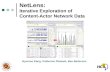 NetLens: Iterative Exploration of Content-Actor Network Data Hyunmo Kang, Catherine Plaisant, Ben Bederson.