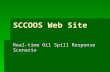 SCCOOS Web Site Real-time Oil Spill Response Scenario.