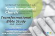Transformational Bible Study Adult - Student Phil Stone pstone@ncbaptist.org 800-395-5102, ext. 5643 .