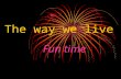 The way we live Fun time Programme for the Teacher Learn how to express likes/dislikes Practice present simple Write an e-mail to a new penfriend about.