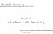 WLAN Security1 Wireless LAN Security Network Security Lecture 8.