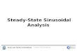 Department of Electronic Engineering BASIC ELECTRONIC ENGINEERING Steady-State Sinusoidal Analysis.
