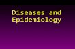 Diseases and Epidemiology. Epidemiologists—what do they do? They identify a problem, collect data, formulate and test hypothesis Epidemiology is as old.