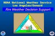 NOAA National Weather Service Los Angeles/Oxnard Fire Weather Decision Support.