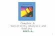 1 Chapter 6 Sensitivity Analysis and Duality PART 3 Mahmut Ali GÖKÇE.