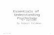Essentials of Understanding Psychology 9 th Edition By Robert Feldman Azhar Ali Shah1.