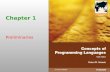 ISBN 0-321-33025-0 Chapter 1 Preliminaries. 1-2 Purpose of This Book To examine carefully the underlying concepts of the various constructs and capabilities.