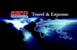 1. T&E Travel & Expense Important Message A Note from Paul Richardson, Senior VP HR and Tony Waggoner, Senior VP and Controller Personal Use of Your Corporate.