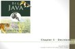 Chapter 5 – Decisions Big Java by Cay Horstmann Copyright © 2009 by John Wiley & Sons. All rights reserved. 1.