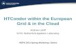 HTCondor within the European Grid & in the Cloud Andrew Lahiff STFC Rutherford Appleton Laboratory HEPiX 2015 Spring Workshop, Oxford.