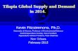 Tilapia Global Supply and Demand in 2014. Kevin Fitzsimmons, Ph.D. University of Arizona, Professor of Environmental Science World Aquaculture Society,