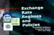 Exchange Rate Regimes and Policies Thorvaldur Gylfason Livingstone, Zambia 10-21 April 2006.