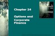 Chapter 24 Options and Corporate Finance McGraw-Hill/Irwin Copyright © 2010 by The McGraw-Hill Companies, Inc. All rights reserved.