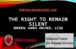 THE RIGHT TO REMAIN SILENT ANDREW JAMES ARCHER, LCSW 1 AndrewJamesArcher.com.