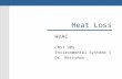 Heat Loss HVAC CNST 305 Environmental Systems 1 Dr. Berryman.