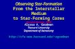 Observing Star-Formation From the Interstellar Medium to Star-Forming Cores On-Line Version, 1999 Alyssa A. Goodman Harvard University Department of Astronomy.
