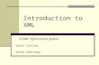 Introduction to XML CS348 Information System Guest Lecture Hazem Elmeleegy.