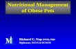 Nutritional Management of Obese Pets Richard C. Nap DVM, PhD Diplomate, ECVS & ECVCN.