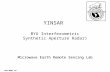 97 BYU-MERS 97 YINSAR BYU Interferometric Synthetic Aperture Radar) Microwave Earth Remote Sensing Lab.