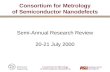 Consortium for Metrology of Semiconductor Nanodefects Mechanical Engineering Consortium for Metrology of Semiconductor Nanodefects Semi-Annual Research.