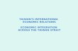 TAIWAN’S INTERNATIONAL ECONOMIC RELATIONS ECONOMIC INTEGRATION ACROSS THE TAIWAN STRAIT.