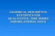 GRAPHICAL DESCRIPTIVE STATISTICS FOR QUALITATIVE, TIME SERIES AND RELATIONAL DATA.