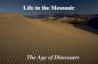 Life in the Mesozoic The Age of Dinosaurs. Mesozoic Life Highlights Oceans repopulated with “Modern Fauna” Dominant land animals - Dinosaurs First Flowering.