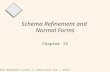 Database Management Systems, R. Ramakrishnan and J. Gehrke1 Schema Refinement and Normal Forms Chapter 19.