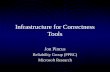 Infrastructure for Correctness Tools Jon Pincus Reliability Group (PPRC) Microsoft Research.