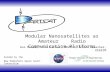 Modular Nanosatellites as Amateur Radio Communication Platforms Funded by the New Hampshire Space Grant Consortium Gus Moore; Todd Kerner, KB2BCT; Amish.