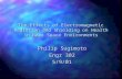 The Effects of Electromagnetic Radiation and Shielding on Health in Near Space Environments Philip Sugimoto Engr 302 5/9/01.