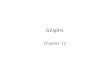 Graphs Chapter 12. Chapter 12: Graphs2 Chapter Objectives To become familiar with graph terminology and the different types of graphs To study a Graph.