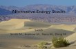 Alternative Energy Stocks SAND Sarah M., Andrew M., Nora M., Doug M.