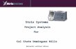 Strix Systems Project Analysis for Cal State Dominguez Hills Networks without Wires.