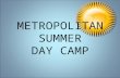 METROPOLITAN SUMMER DAY CAMP. Presented By: Nicholas Amado- College of Staten Island Nancy Chan- Hunter College Jackie Grillo- Kingsborough College Nicole.