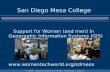 © 2008 – Institute for Women in Trades, Technology & Science San Diego Mesa College Support for Women (and men) in Geographic Information Systems (GIS)