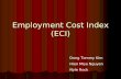 Employment Cost Index (ECI) Dong Tommy Kim Hien Misa Nguyen Nyle Rock.