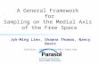 A General Framework for Sampling on the Medial Axis of the Free Space Jyh-Ming Lien, Shawna Thomas, Nancy Amato {neilien, sthomas,amato}@cs.tamu.edu.