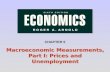 Macroeconomic Measurements, Part I: Prices and Unemployment CHAPTER 5.