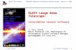 GLAST LAT ProjectDOE/NASA Baseline-Preliminary Design Review, January 8, 2002 J. Eric GroveCAL Ground Software 1 GLAST Large Area Telescope: Calorimeter.