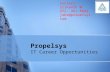 Contact Srikanth @ 972- 261-8682 jobs@propelsys.com Propelsys IT Career Opportunities.