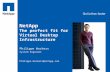 Tag line, tag line NetApp The perfect fit for Virtual Desktop Infrastructure Philippe Wackers System Engineer Philippe.Wackers@netapp.com.