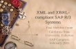 XML and XBRL- compliant SAP R/3 Systems Paul Sheldon Foote California State University, Fullerton SAP Congress, February 2001.