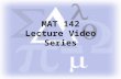 MAT 142 Lecture Video Series. Dimensional Analysis.